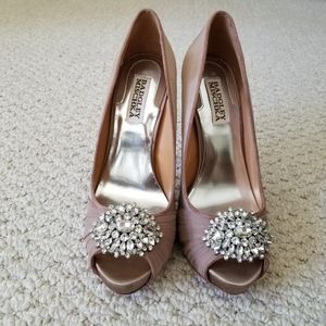 Badgley Mishka Peeptoe Pump